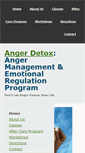 Mobile Screenshot of angerdetox.org